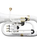 3 Valve Euphonium Brass Bb white Lacquered Nickel Plated