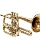 Bb Cornet Chrome Brass Finish Bb Flat Cornet Trumpet Free Case Mouthpiece