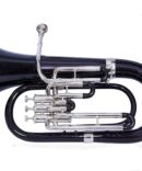 Euphonium 3 Valve Black Nickel Plated Bb with Hard Case