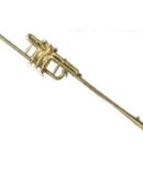 Flag Trumpet Ultimate Shinning Brass with Case