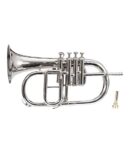 Flugelhorn 4 Valve Nickel Bb Pitch with including mouthpiece