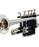 Piccolo Trumpet Black Nickel Bb Pitch with including mouthpiece