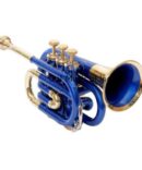 Pocket Bb Pitch Blue color with Hard Case & Mouthpiece