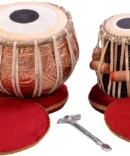 Copper Tabla Set Black Color With Carry Bag Sheesham Wood Hand Made