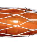 Dholak Light Brown color with Mango Wood F B E Bolt Tuned