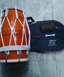 Handmade Wooden Dholak Indian Folk Musical Instrument Drum
