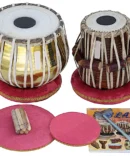 Tabla Set Golden Brass Bayan 2.5 Kg Sheesham Dayan Tabla Nylon With Carry Bag