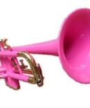 Trumpet Pink Color Bb low with including mouthpiece